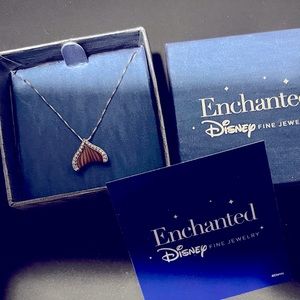 Enchanted Disney Vault Ariel Tail Fin Necklace